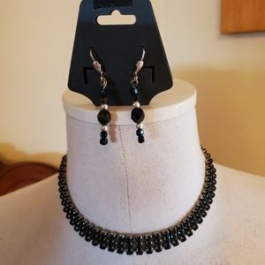 Vintage Choker with Earrings